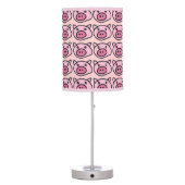 Pink Pigs pattern Table Lamp (Back)