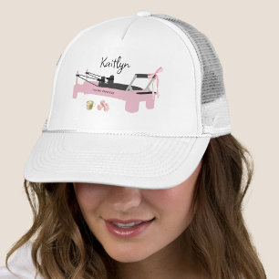 Pink Pilates Princess Reformer & Matcha Trucker Hat