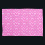 Pink Pillow Case with Hearts - Choose Colors<br><div class="desc">Custom Colors - Pink Pillowcases with Romantic Hearts - Add Your Favorite Hearts and Background Colors / Text / Name - Make Your Special Pillow Case Gift - Resize and move or remove and add elements / text with Customization tool ! Design by MIGNED. Please see my other projects. You...</div>