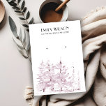 PINK PINE TREE WINTER FOREST STUD EARRING DISPLAY BUSINESS CARD<br><div class="desc">If you need any further customisation please feel free to message me on yellowfebstudio@gmail.com.</div>