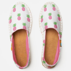 Pink Pineapple Star Espadrilles