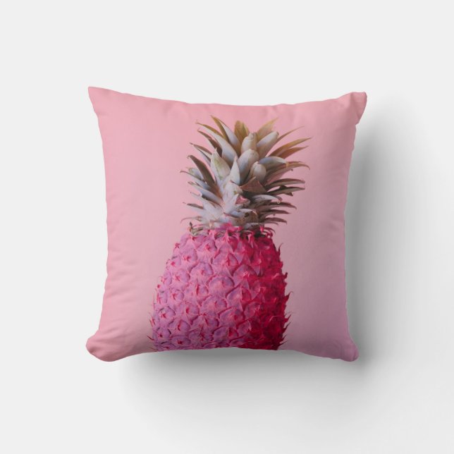 PINK PINEAPPLE THROW PILLOW (Front)