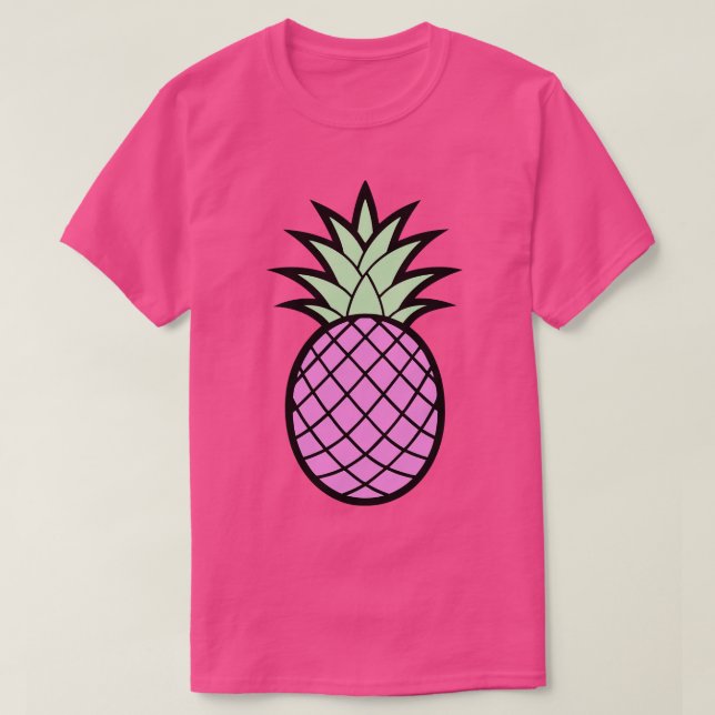 Pink Pineapple TShirt 1 (Design Front)