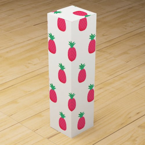 Pink Pineapple White  Wine Box