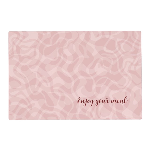 Pink Pink Placemat (Front)