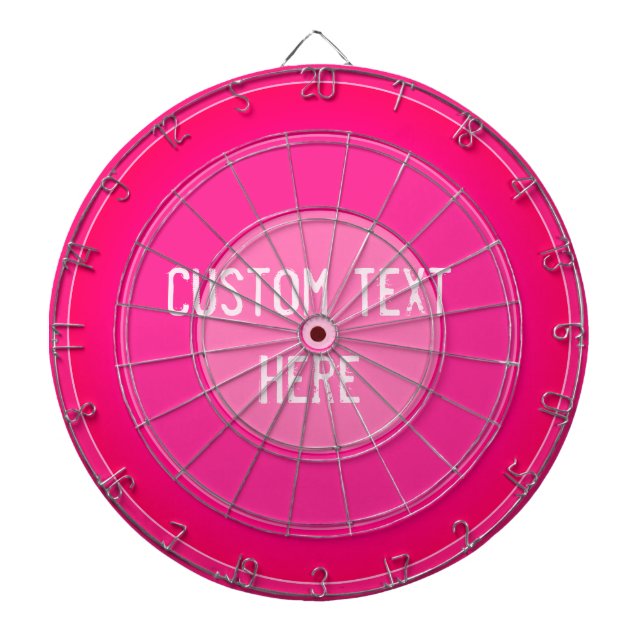 Pink Pink You Stink At Darts Dart Board (Front)