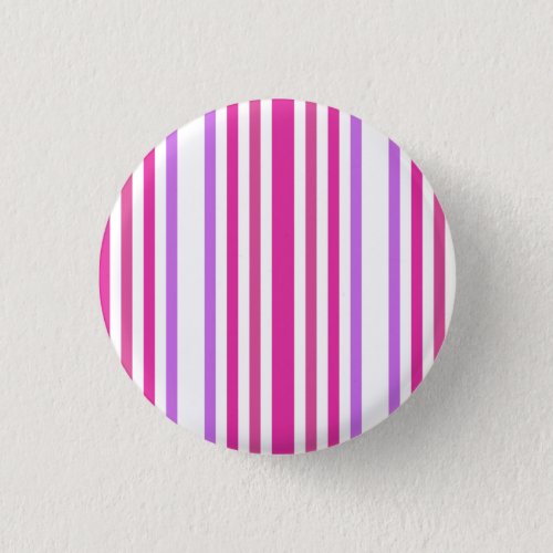 Pink Pinstripe Pin Button