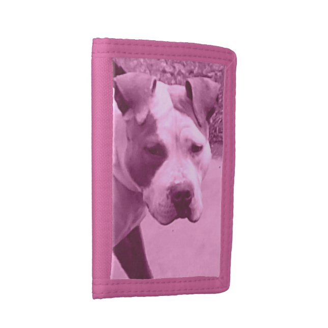 Pink Pit Bull Wallets (Side)
