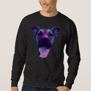Pink Pitbull Puppy Sweatshirt