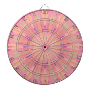 Pink Pixels 3 Dart Board