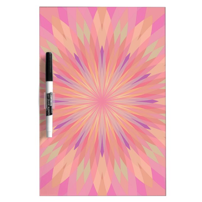 Pink Pixels 3 Dry-Erase Board (Front)