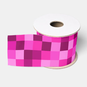 Pink Pixels Ribbon, Modern Pixels Pink Ribbon