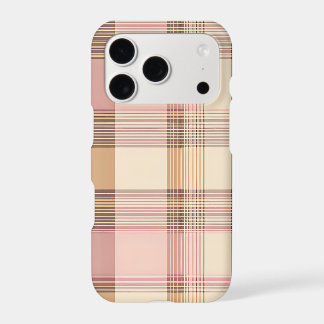 Pink Plaid Check iPhone Case | Preppy Coquette