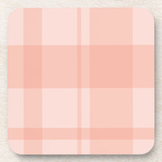 pink plaid coaster