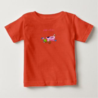 Pink Plane Baby T-Shirt