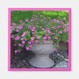 Pink Planter Magnet