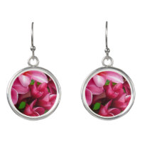 Pink plumeria floral photo