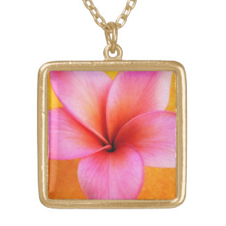 Hawaiian Flower Necklaces & Lockets | Zazzle