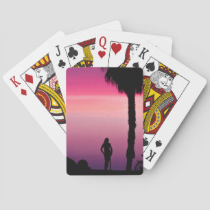 PINK POKER CARDS