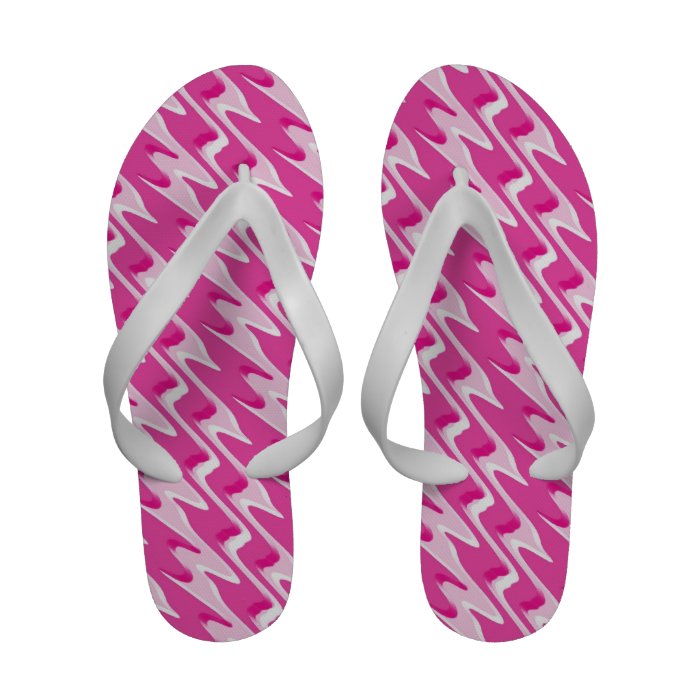 Pink Polar Ice Cap Flip Flops