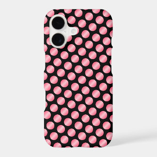 Pink Polka Dot Design iPhone 17 Case