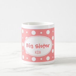 Pink polka dot pattern spotty mug