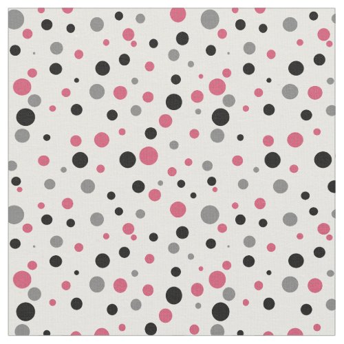 Pink Polka Dot Retro coordinate for Flower Power Fabric