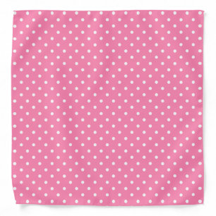 Pink Polka Dots Bandana