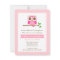 Pink Polka Dots Cute Owl Birthday Party