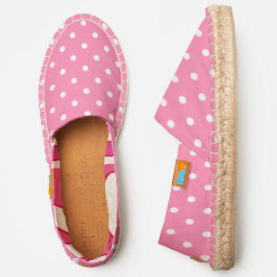 Pink Polka Dots Espadrilles