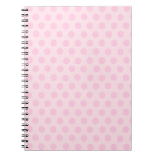 Pink Polka Dots Notebook