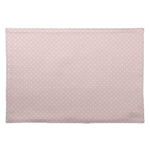 Pink Polka Dots Placemat