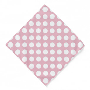 Pink Polka Dots, Polka Dot Pattern, Dots, Dotted Bandana