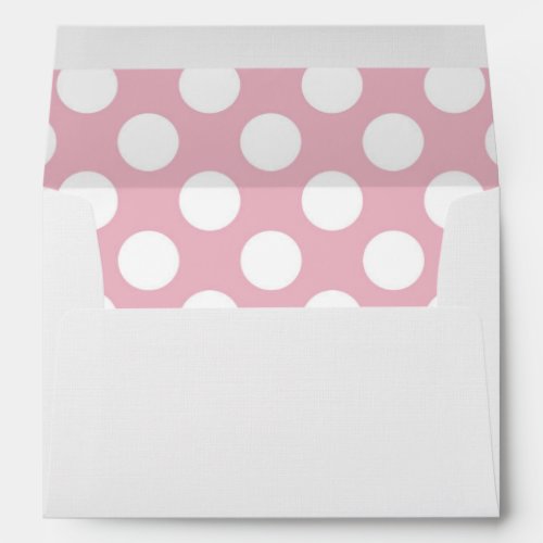 Pink Polka Dots Polka Dot Pattern Dots Dotted Envelope