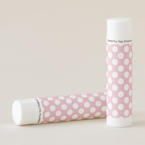 Pink Polka Dots Polka Dot Pattern Dots Dotted Lip Balm