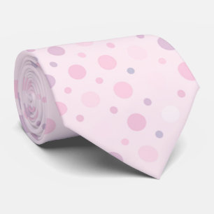 Pink Polka Dots Tie