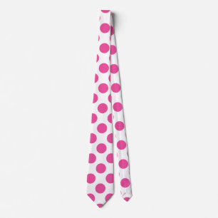 Pink Polka Dots Tie