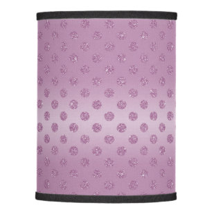Pink Polka Lamp Shade