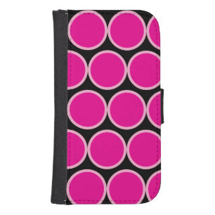 Pink Polka Wallet Case