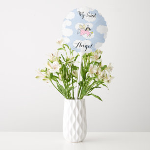 Pink Polkadot Angel Angels Graphics Gift Balloon