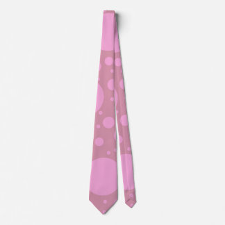Pink Polkadots fashion Tie