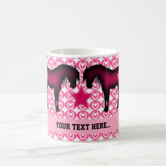 Pink Pony Personalized Coffee Mug