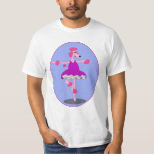 Pink Poodle Ballerina Shirt
