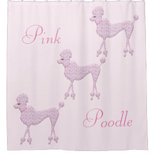 Poodle Shower Curtains Zazzle