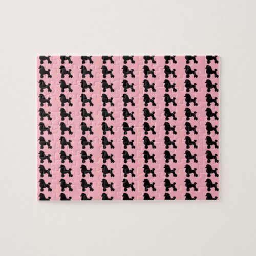 Pink Poodle Skirt Inspired Puzzle