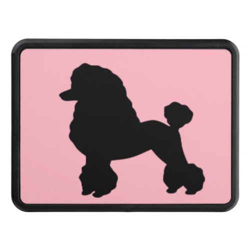 Pink Poodle Skirt Trailer Hitch Cover