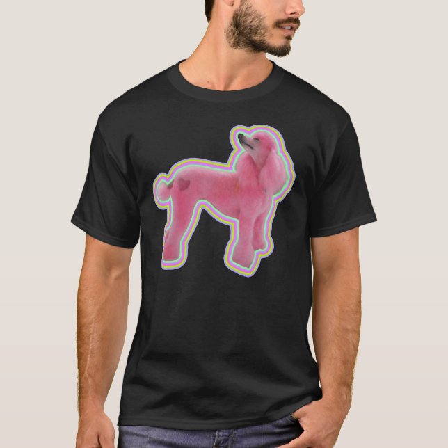 Pink Poodle           T-Shirt (Front)