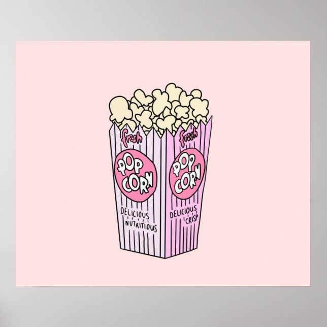 Pink Popcorn  Poster (Front)
