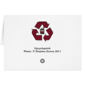 Pink Poppies Cards (Back Horizontal)