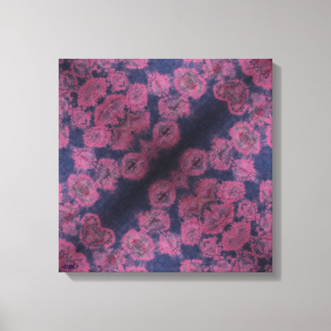 Pink Poppies II Stretched Canvas Print (Front)